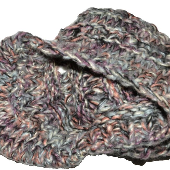 2 HAND MADE KNIT WOMENS ONE SIZE BEANIE HAT - Picture 6 of 6